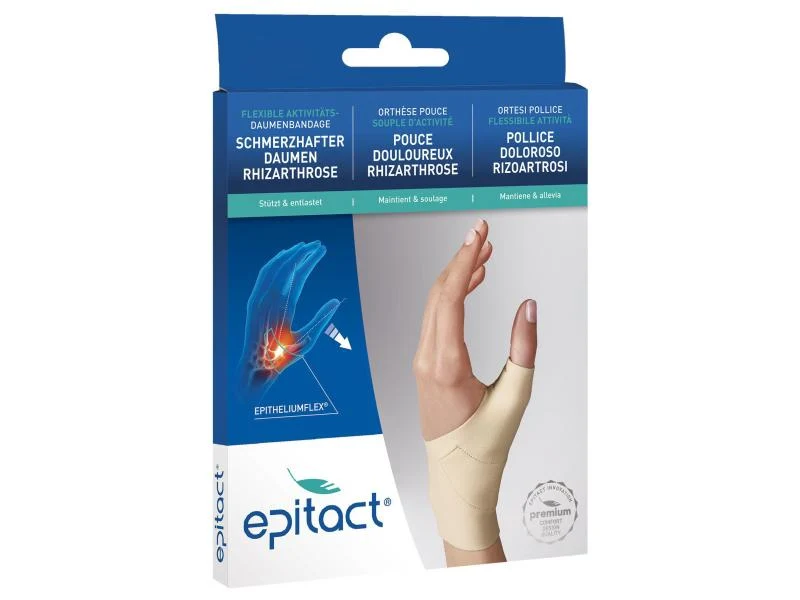 Epitact Flex Aktivitäts-Daumenbandage, links, Grösse L