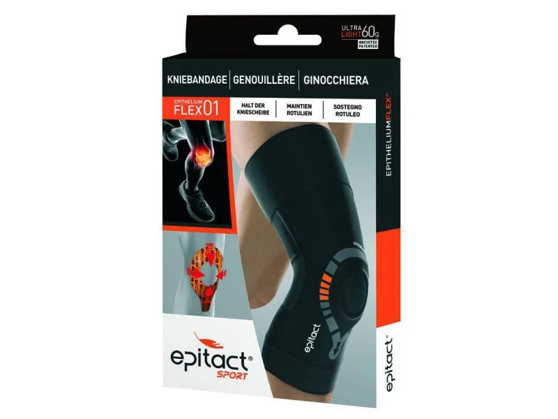 Epitact Kniestütze Sport Physiostrap Msport, Grösse M, Knieumfang 38 - 41 cm