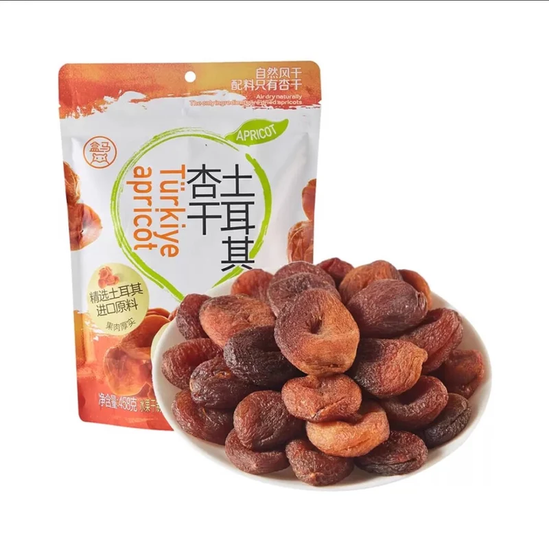 [Self-operated] China Hema Turkish dried apricots 458g dried apricots dried fruit candied fruit snacks