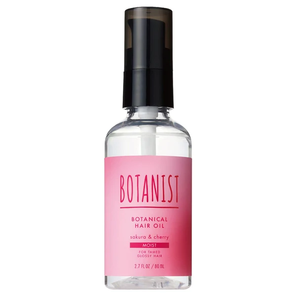 [Self-operated] Japan BOTANIST Botanist Spring Limited Perfume Series Moisturizing Nourishing Hair Oil 80ml #Sakura & Cherry Sakura & Cherry Fragrance