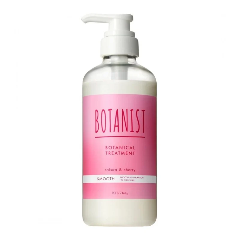 [Self-operated] Japanese BOTANIST Botanist Plant Softening Conditioner 460g Sakura and Cherry Fragrance Refreshing and Soft Type