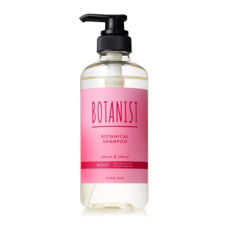 [Self-operated] Japan BOTANIST Botanist Plant Moisturizing Shampoo 460ml Sakura and Cherry Fragrance Moisturizing