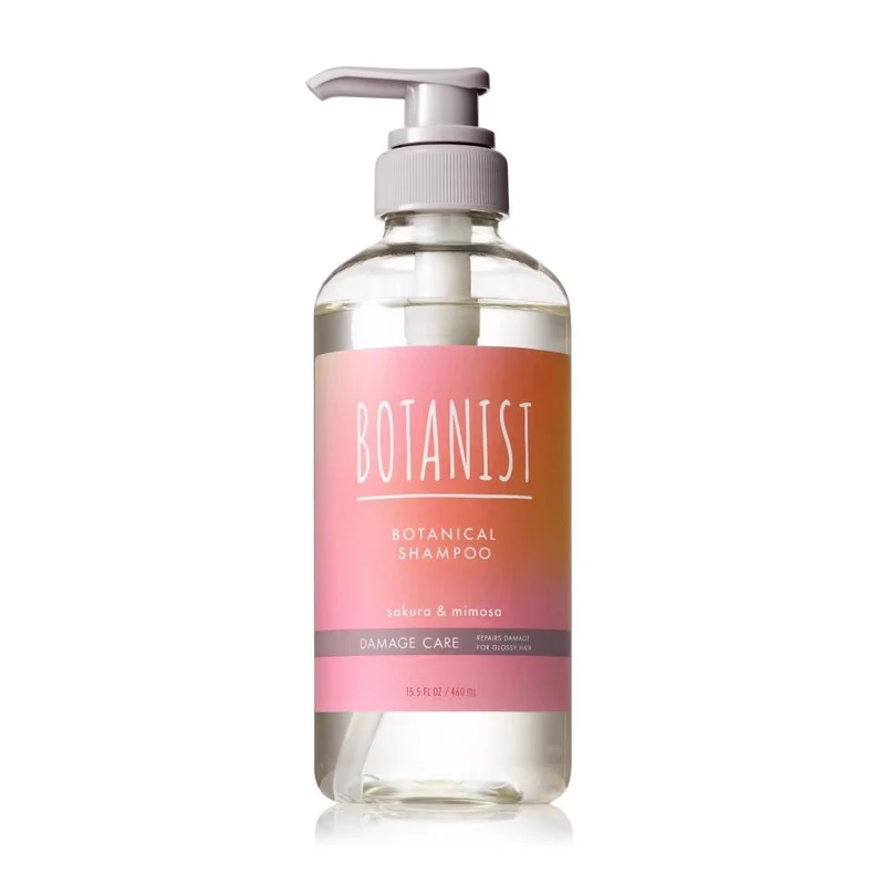 [Self-operated] Japan BOTANIST Botanist Plant Repair Shampoo 460ml Sakura and cherry fragrance improves split ends and repairs dyeing and perm damage
