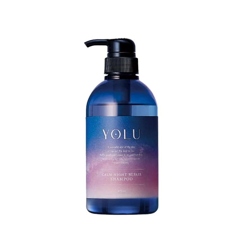[Self-operated] Japan YOLU Night Intensive Repair Moisturizing Shampoo Orange Blossom and Peony Fragrance 475ml Improves Frizzy Nourishing Care Dry Hair Recommended