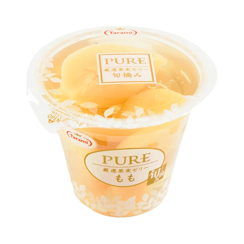 [Self-operated] Japanese Tarami Tara honey pulp jelly white peach flavor 270g pudding jelly snacks