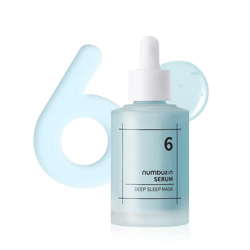 [Self-operated] South Korea NUMBUZIN No. 6 Deep Sleep Mask Essence 50ml Locks in moisture and moisturizes after sun repair soothes the skin Refreshing water and oil balance Long-lasting moisturizing Delicate and smooth