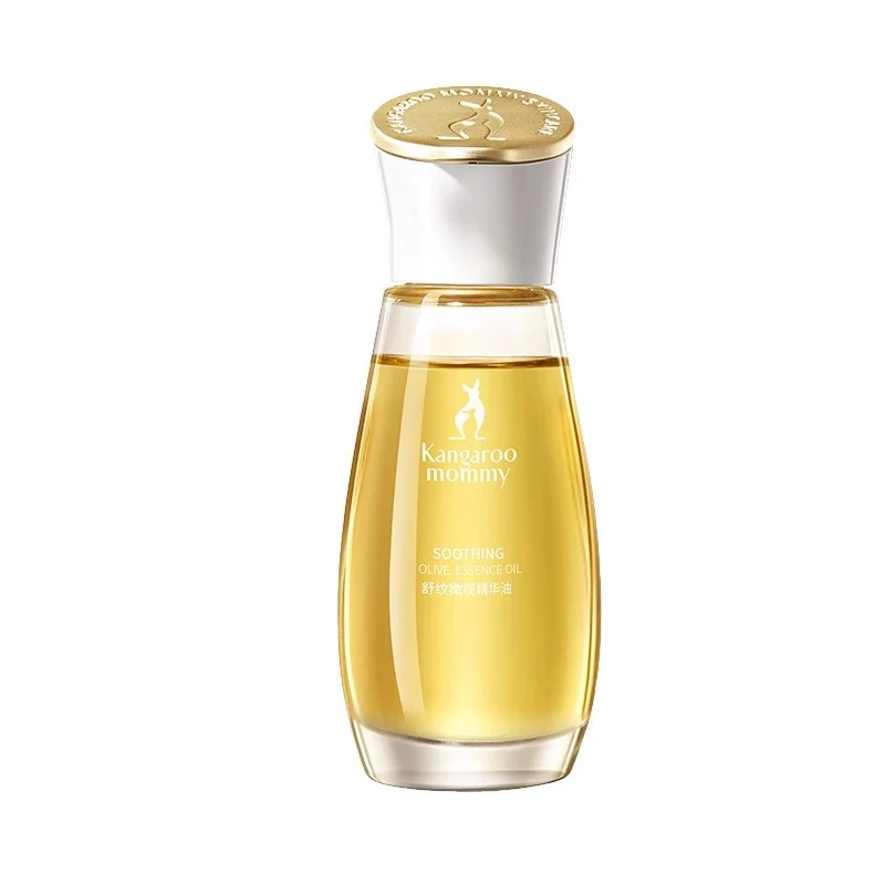 [Self-operated] China Kangaroo Mommy Kangaroo Mommy Wrinkle-Soothing Olive Essential Oil 96ml Soothes the skin, moisturizes and enhances elasticity Pregnant women's skin care products massage oil moisturizes lines postpartum repair and fades to prevent stretch marks
