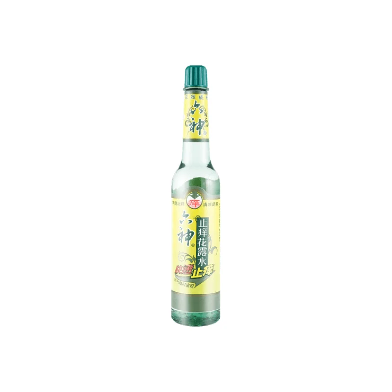 [Self-operated] China LiuShen Liushen Anti-itch Floral Water Classic Old-style Glass Bottle 195ml Mosquito Bites and Insects Xiao Zhan endorses cool and refreshing anti-mosquito artifact
