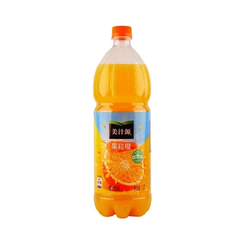 [Self-operated] American Coca-Cola Minute Maid Orange Juice 1.25L Juice Drink Large Bottle Sharing Pack