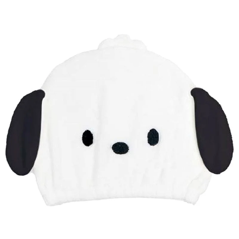 [Self-operated] Japan Santan Pokemon fiber dry hair cap Pacha Dog 1 pack water-absorbing quick-drying fluffy hair cap