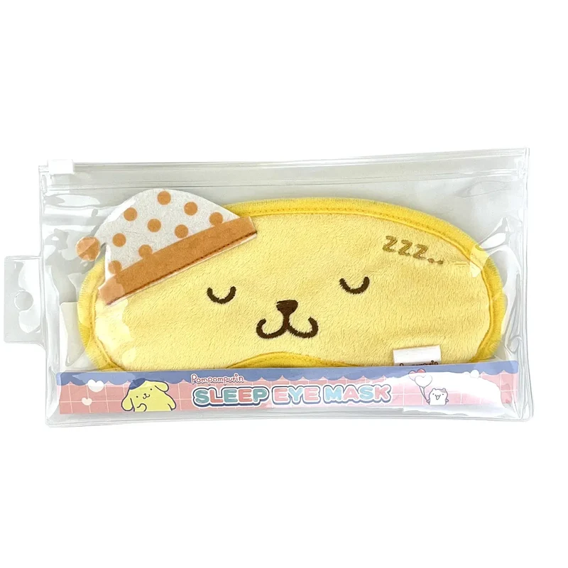 [Self-operated] Japanese Sanrio limited edition cartoon sleeping eye mask pudding dog model 1 set cartoon character eye care eye mask essential for business trips