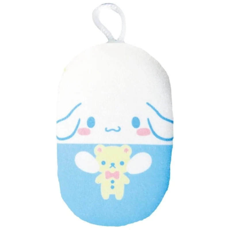 [Self-operated] Japanese Sanrio bath sponge Big Ear Dog style 1 pack sponge to wipe bath towel to clean bath flowers