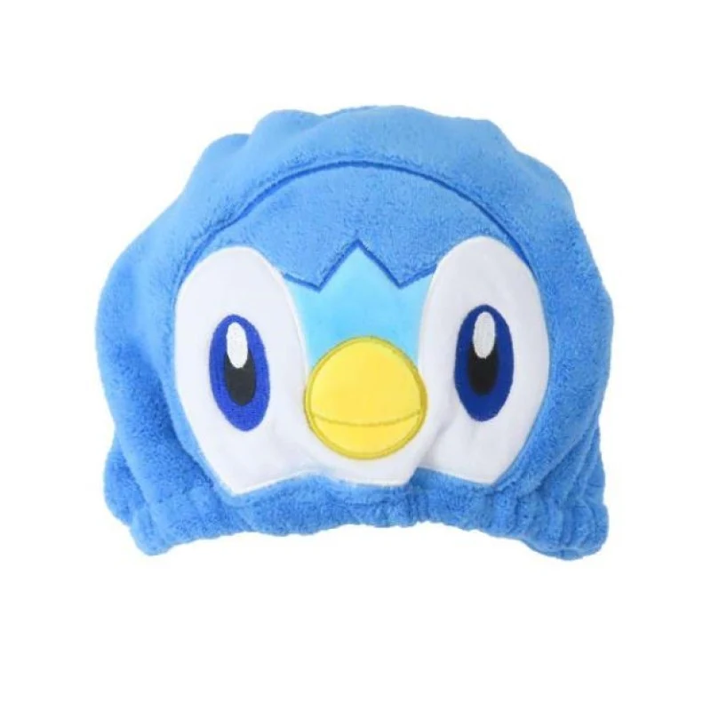[Self-operated] Japan Santan Pokemon fiber dry hair cap Pogaman 1 pack water-absorbing quick-drying fluffy hair cap