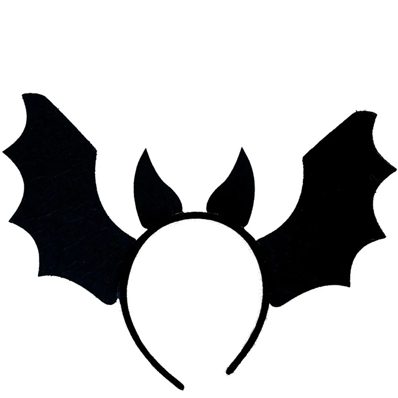 Lila Fledermaus-Haarreif
