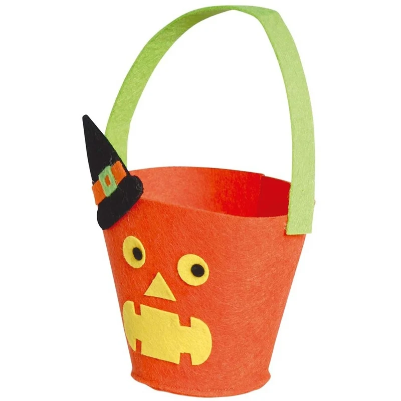Erschreckender Kürbiskorb