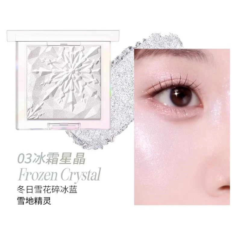 [Self-operated] South Korea CLUB CLIO Kelaiou Linglong Highlighter #03 Frost Star Crystal 8g Three-dimensional face shaping clear water light glitter powder brightens the face of the eye bags pearlescent brightens the fine glitter