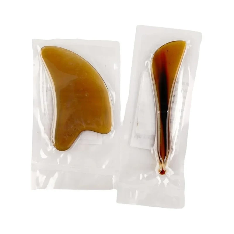 [Self-operated] China ARZY Azhi Scraping Meridian Set Dolphin Scraping Board + White Buffalo Horn Tendon Pulling Stick Beauty Meridian Acupoint Massage Scraping Board