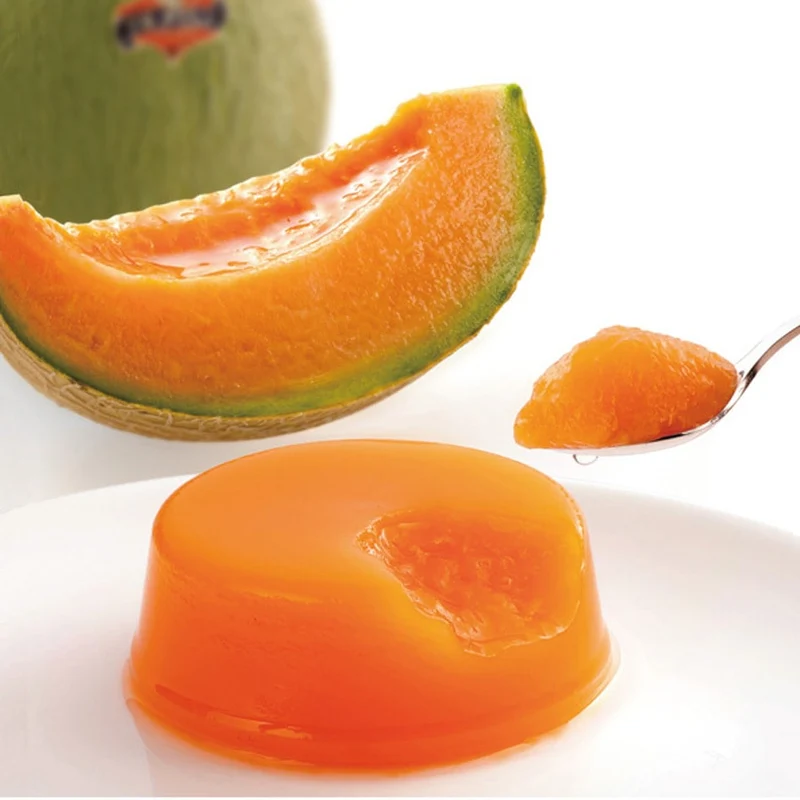 [Self-operated] HORI Yubari, Hokkaido, Japan, cantaloupe jelly gift box, 6 pieces, pudding children's snack jelly