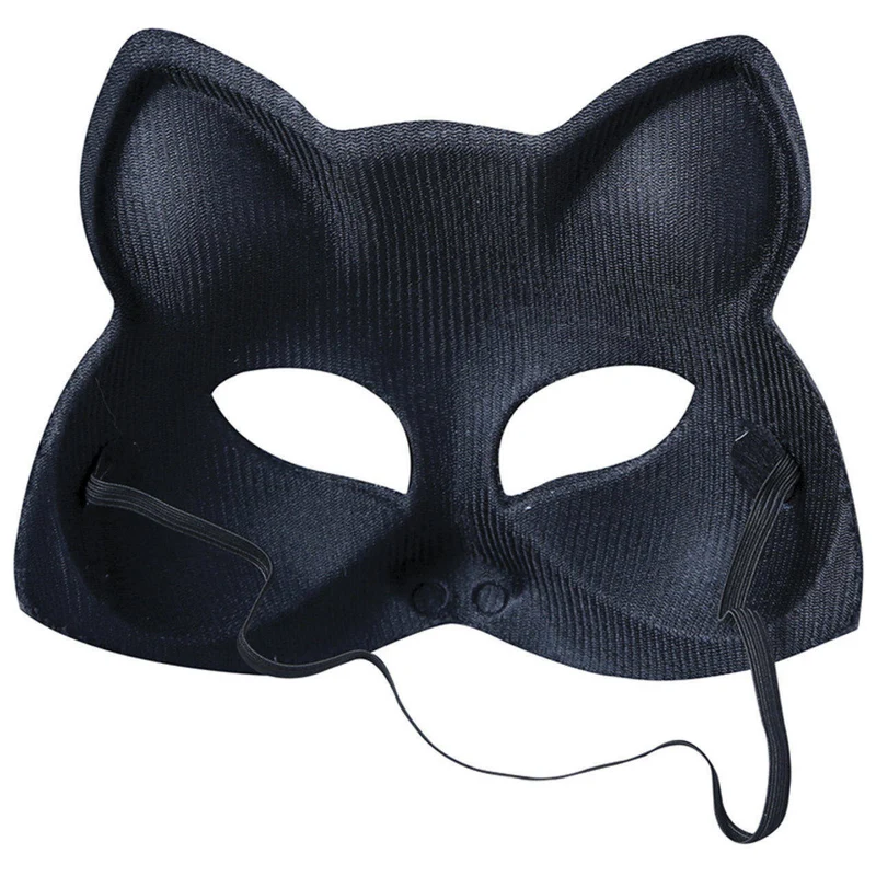 Katzenmaske mit Pailletten