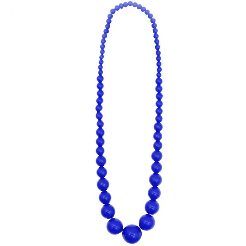 Blaue Flamenco-Halskette