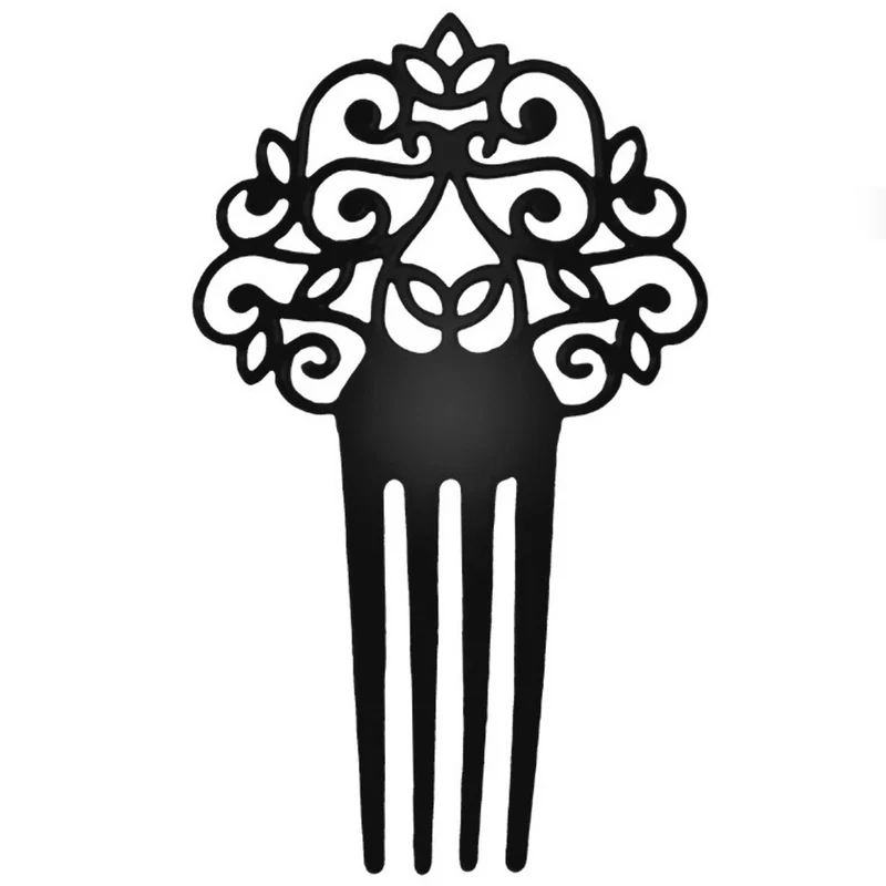 Kleiner schwarzer Haarkamm