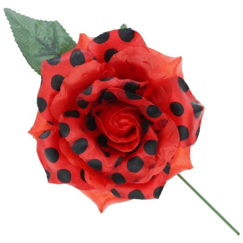 Rote und schwarze Rose von Flamenca und Chulapa