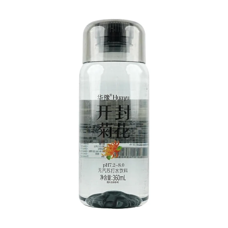 [Self-operated] China Huayu carbonated soda water beverage Kaifeng chrysanthemum flavor 360ml full of tea fragrance carbonated soda water weak alkaline PH7.2-8