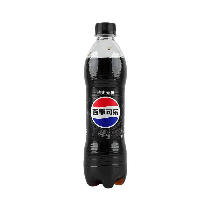 [Self-operated] China Pepsi Cola Refreshing Sugar-free Cola Black Myth Wukong Joint Bottle 500ml 0 Sugar 0 Calorie Internet Celebrity Carbonated Drink