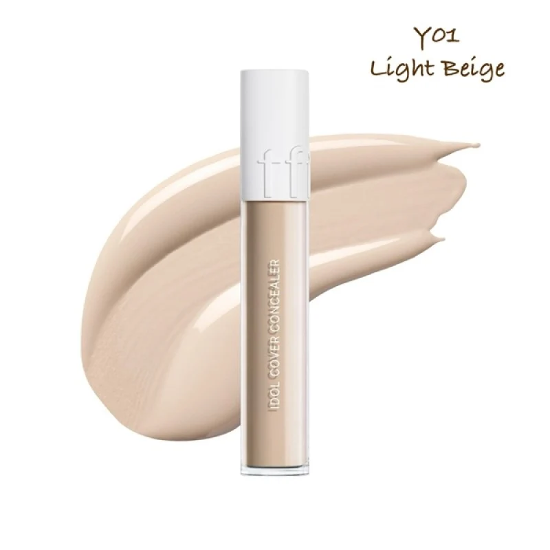 [Self-operated] Korean TFIT concealer Y01 Light Beige brightens skin tone 6.5g to cover spots, freckles, dark circles, acne marks, concealer and modify skin tone