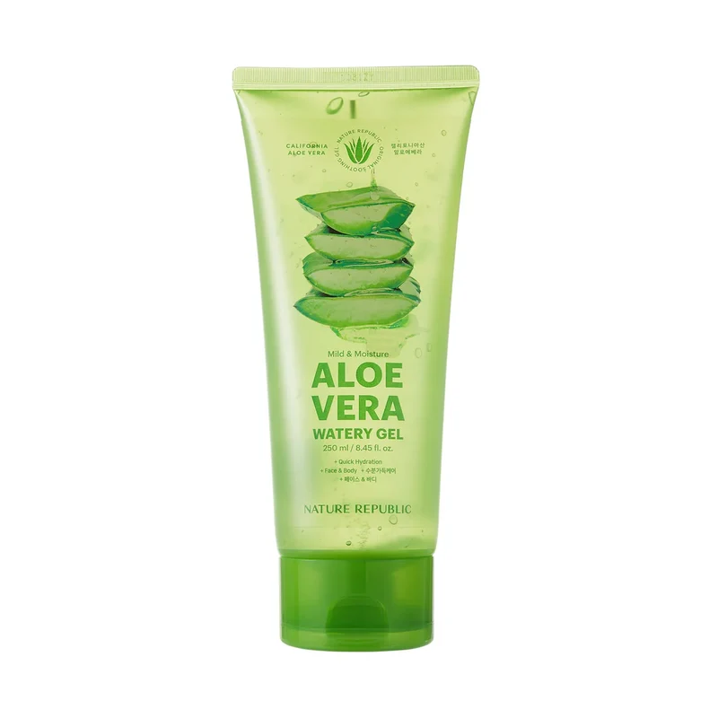 [Self-operated] South Korea NATURE REPUBLIC Natural Paradise Aloe Vera Moisturizing Soothing Gel 250ml Hydrating Soothing Moisturizing After-sun Repair Gel