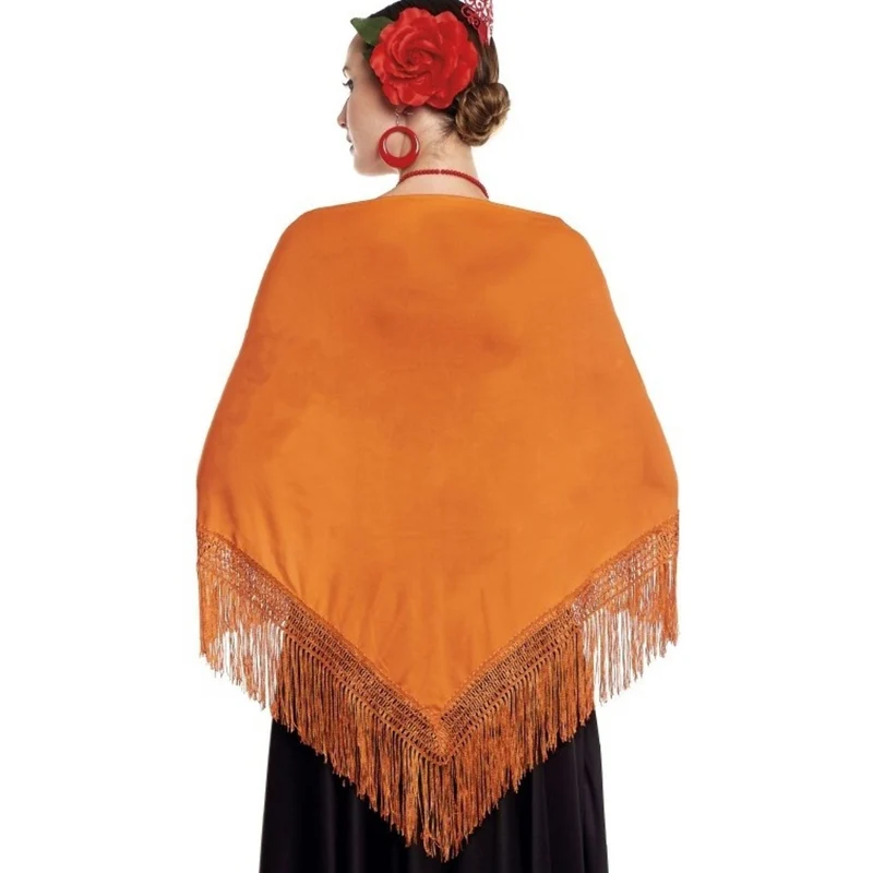 Schultertuch Orange