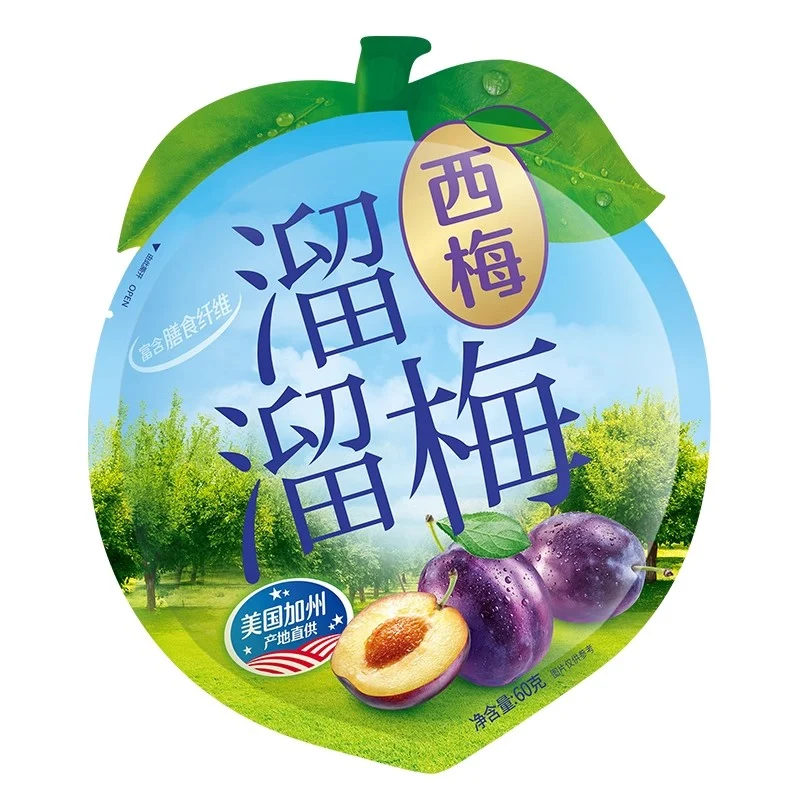 [Self-operated] China LIULIUMEI Liuliu plum 60g Internet celebrity snacks plum preserved fruit