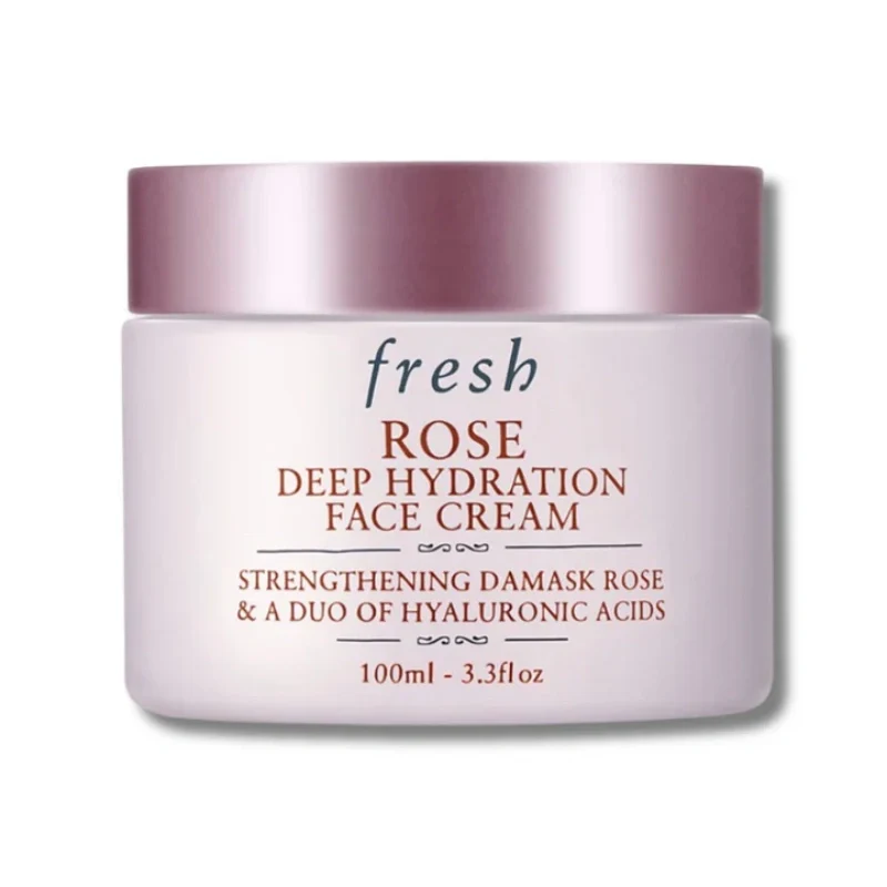 [Self-operated] French Fresh Rose Moisturizing Intensive Moisturizing Cream Value Pack 100ml Soothing Moisturizing Firming Repairing Barrier Moisturizing Cream
