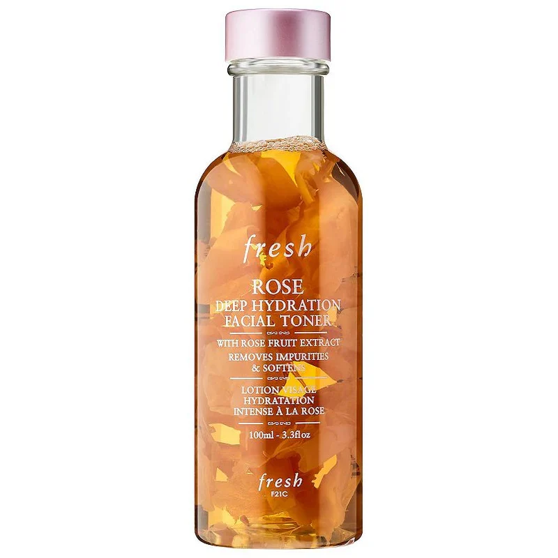 [Self-operated] French Fresh Damascus Rose Intensive Moisturizing Water 100ml Hydrating Moisturizing Improves Dullness and Soothes Skin