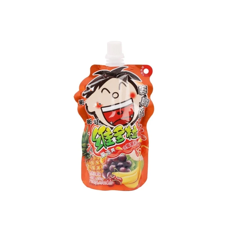 【Self-operated】China Want Want Vita Jelly Juice Tropical Fruit Flavor 150g Fruit Juice Sucking Jelly Shake Jelly Fruit Pulp Jelly Children's Snack