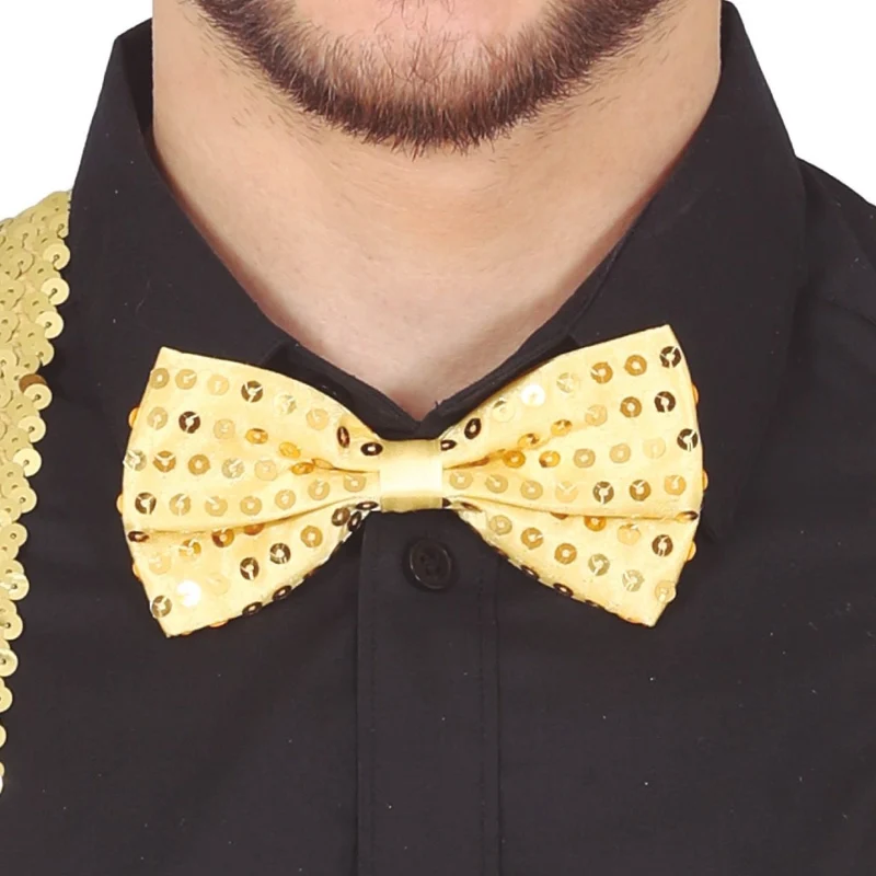 Goldene Pailletten-Fliege