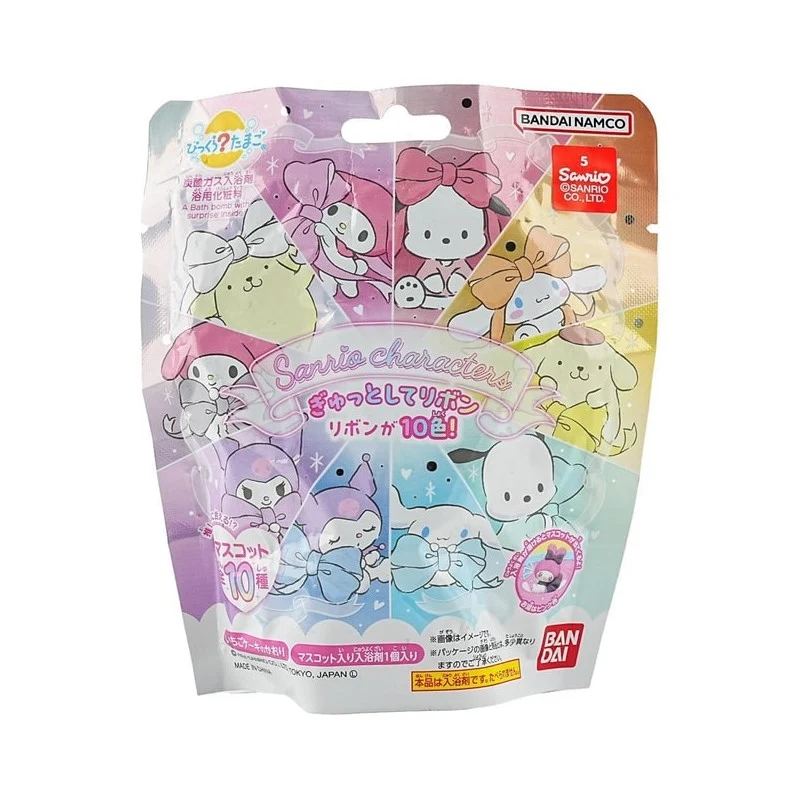 [Self-operated] Japan BANDAI Bandai Children's Bath Ball Bath Ball Bath Agent # Sanrio Orange Fragrance 55g Cartoon Toy Bath Ball Blind Box Bath Ball