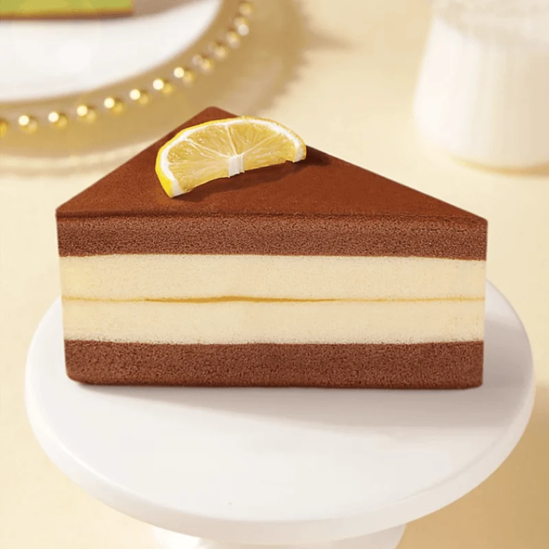 [Self-operated] China Ranli Golden Triangle Cake Chocolate Flavor Cake 95g Breakfast Bread Cake Dessert Snacks