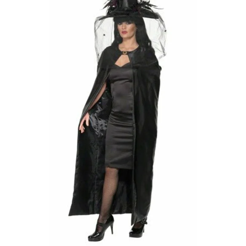 Schwarzes Cape Deluxe