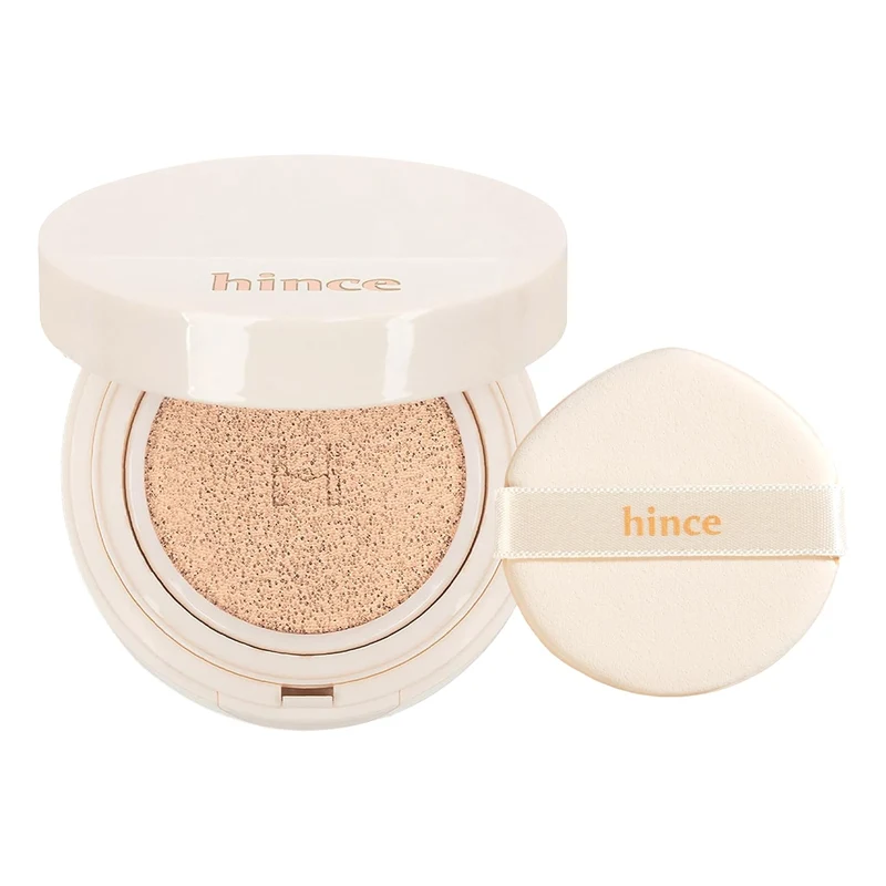 [Self-operated] South Korea HINCE Huisi Refreshing Glossy Air Cushion #21 IVORY Ivory SPF40 PA++ 12g White air cushion soft and natural sunscreen long-lasting isolation oil control