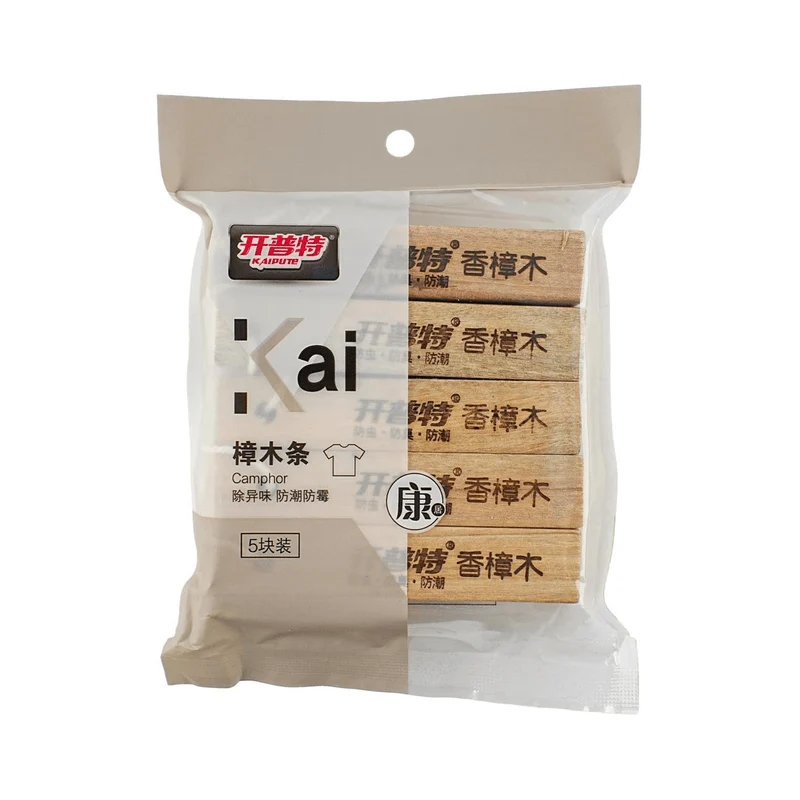[Self-operated] China Capet camphor wood strips 5 pieces replace mothballs to prevent mildew, insects, moths, moisture and cockroaches
