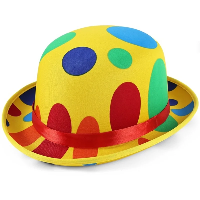 Gepunkteter Clown-Hut