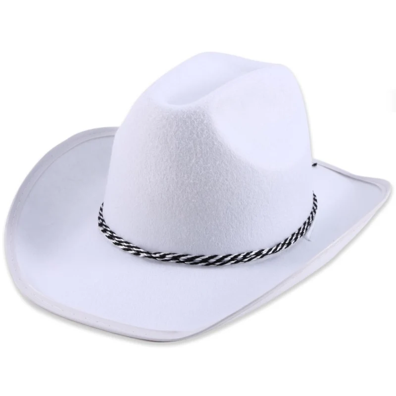 Weißer Cowboyhut für Kinder