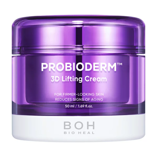 [Self-operated] Korean BIOHEAL BOH Baixibo ferment extract three-dimensional firming light line elastic 3D cream 50ml 3D elastic cream tightens the contour and lifts the corners of the mouth, anti-wrinkle moisturizing light line moisturizing facial sensitive skin