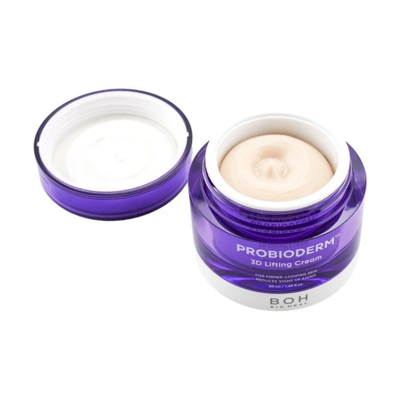 [Self-operated] Korean BIOHEAL BOH Baixibo ferment extract three-dimensional firming light line elastic 3D cream 50ml 3D elastic cream tightens the contour and lifts the corners of the mouth, anti-wrinkle moisturizing light line moisturizing facial sensitive skin