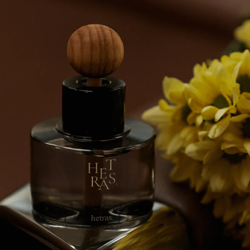 [Self-operated] Korean HETRAS car aromatherapy diffuser ornaments 60ml*2 bottles #07 Hotel Wood indoor fireless aromatherapy diffuser aromatherapy car perfume long-lasting fragrance