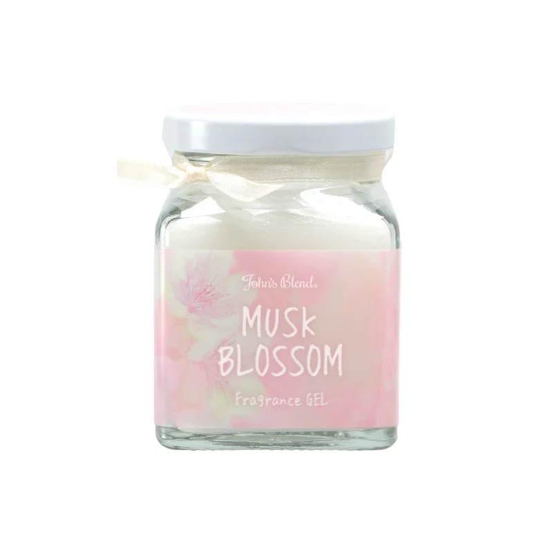 [Self-operated] Japan John's Blend MUSK BLOSSOM indoor fragrance cream limited edition cherry blossom fragrance 135g fire-free fragrance indoor home air freshener solid aromatherapy