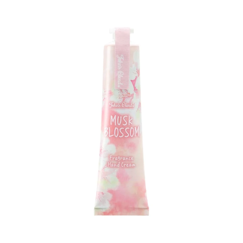 [Self-operated] Japan John's Blend MUSK BLOSSOM Sakura Hand Cream 38g Moisturizing Hand Care Lotion
