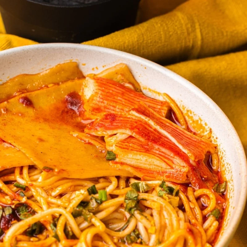 [Self-operated] China's full small full shacha emperor ramen whole lobster crab flavor stick + big fish cake 258.7g Xiamen spicy shacha sauce flavor seafood noodles instant ramen thick soup instant noodles midnight snack