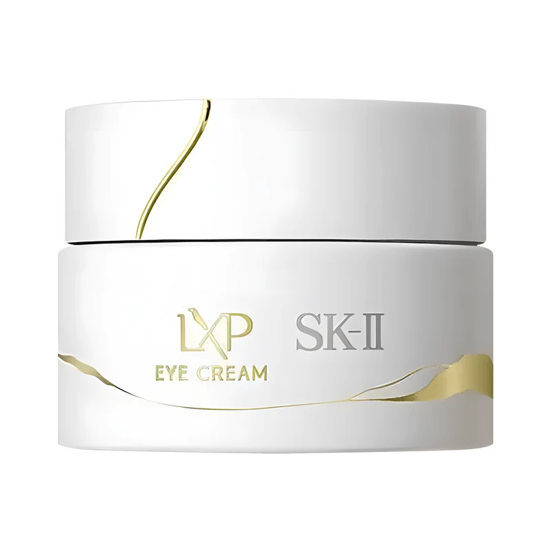 [Self-operated] Japan SK-II Japanese version LXP Ingenious Essence Eye Cream 15g The first highly concentrated essence strengthens the skin's cohesion, smoothes fine lines around the eyes, tightens and anti-wrinkles, smoothes and fills the eyes with radiance, nourishes the eyes with eye cream essence